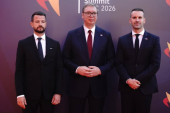 Vučić na otvaranju Samita EU-Zapadni Balkan u Tivtu sa Milatovićem i Spajićem