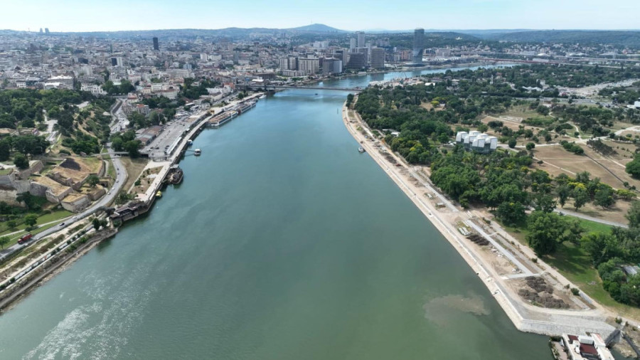 Gradonačelnik Šapić: Završena i četvrta faza radova Linijskog parka, Beograd će imati jedanaest kilometara uređenih obala