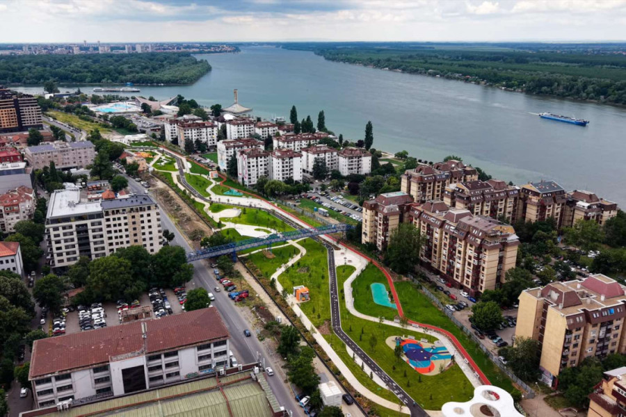 Gradonačelnik Šapić: Završena i četvrta faza radova Linijskog parka, Beograd će imati jedanaest kilometara uređenih obala