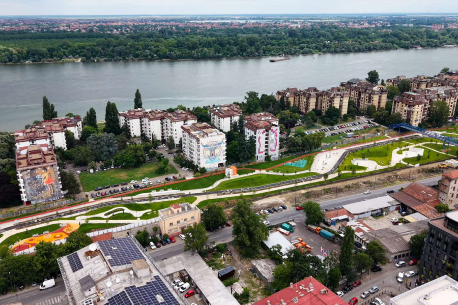 Gradonačelnik Šapić: Završena i četvrta faza radova Linijskog parka, Beograd će imati jedanaest kilometara uređenih obala