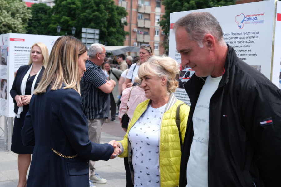 Budžet skočio pet puta, a istorijski projekat u toku: Mesarović posetila Rumu -"Imamo viziju za ovaj grad"