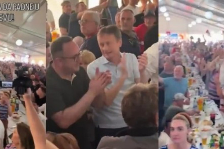 Kraljevo pod zastavama SNS! Sala prepuna do poslednjeg mesta, snimci obilaze društvene mreže