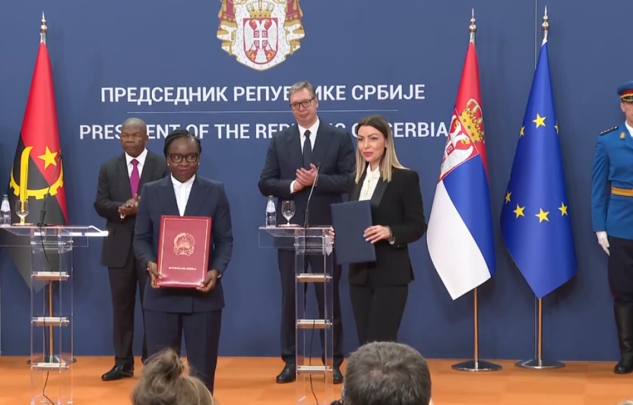 Vučić: Potpisani sporazumi značajan doprinos budućoj saradnji Srbije i Angole
