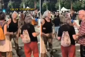 Studentski protest ili žurka penzionera? (VIDEO)