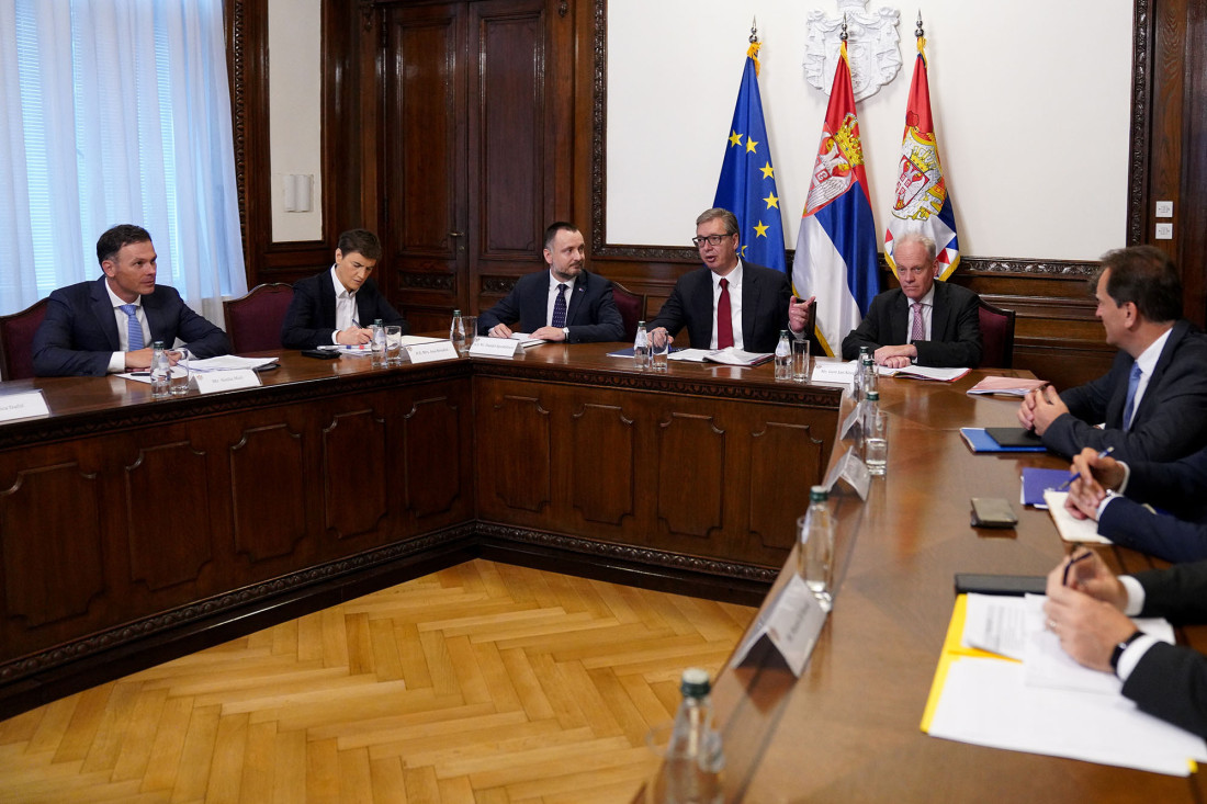 Put ka EU: Predsednik Srbije sa visokim zvaničnikom iz Brisela (FOTO)