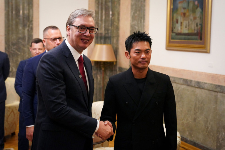 Vučić primio Lin Dana, najboljeg igrača badmintona ikada (FOTO)
