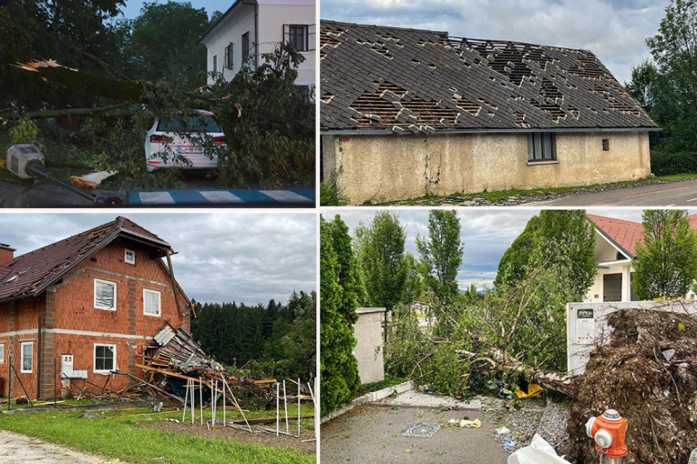 Olujno nevreme razorilo sela: Bilo je kao apokalipsa, sudnji dan (FOTO)