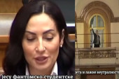 "Politika iz senke nije demokratija": Vraneš u Skupštini prozvala studentske liste (VIDEO)