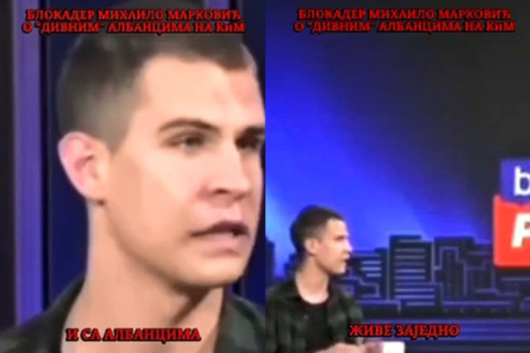 Blokaderi pali najniže do sada: Brane Albance sa KiM, a napade na srpski narod ni da pomenu (VIDEO)