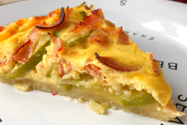 Recept dana: Kiš sa pečenicom i tikvicama je toliko ukusan da nestaje sa stola za nekoliko minuta
