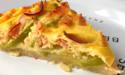 Recept dana: Kiš sa pečenicom i tikvicama je toliko ukusan da nestaje sa stola za nekoliko minuta