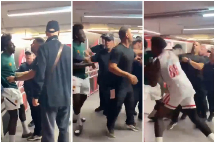 Pojavio se snimak haosa: Pogledajte kako je Džons nasrnuo na Nana (VIDEO)