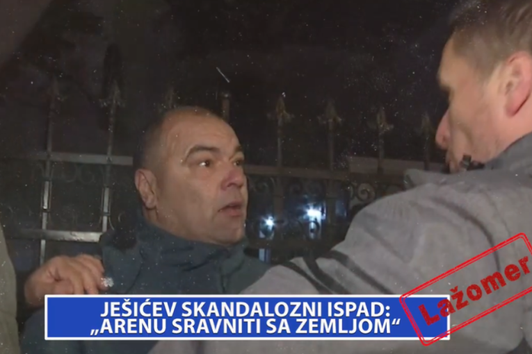 Ješićev skandalozni ispad: "Arenu sravniti sa zemljom“