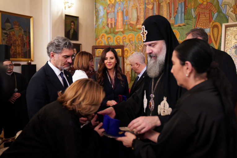 Tamara Vučić obišla Gruzijski nacionalni muzej u društvu supruge predsednika Gruzije