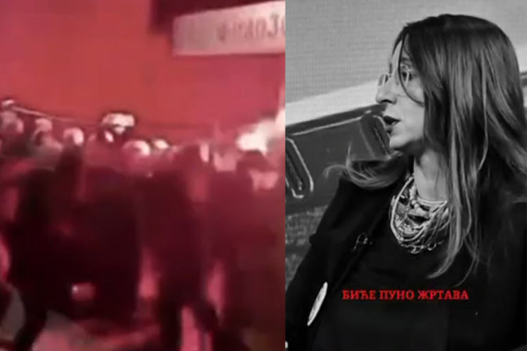 Marija Vasić poziva na građanski rat: Ideološkinja  blokadera poziva na krvoproliće (VIDEO)
