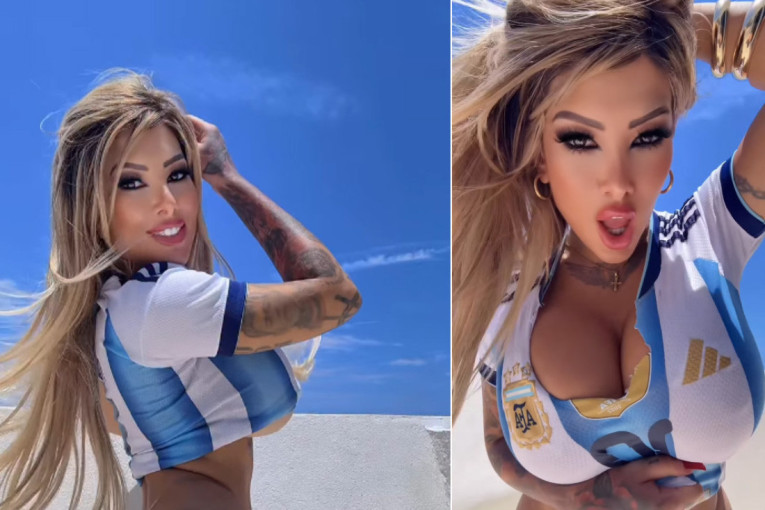 I Kitana obećava het-trik! Mesijeve zemljakinja sprema za Argentince specijalnu scenu za odrasle
