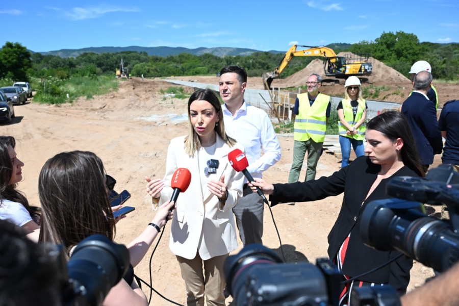 Ministarka Mesarović obišla radove u Nišu: "Strateški projekat sa višestrukim benefitima za građane"