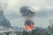 "Leteći tanjir" nad Moskvom: Tokom masovnog napada snimljen nesvakidašnji prizor (VIDEO)