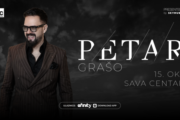 Neponovljivi mediteranski romantik vraća se u Sava centar: Petar Grašo 15. oktobra u Beogradu