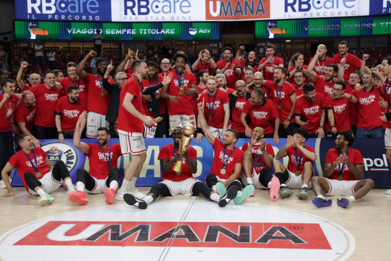 Gudurić na tronu! Olimpija Milano šampion Italije!