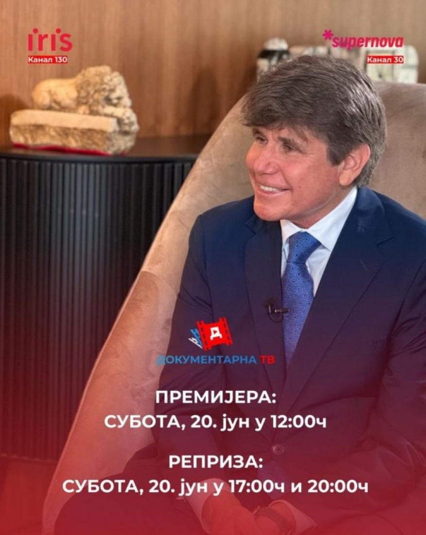 Ekskluzivno za Dokumentarnu TV: Rod Blagojević o odnosima Srbije i SAD, Trampu i budućnosti Zapadnog Balkana