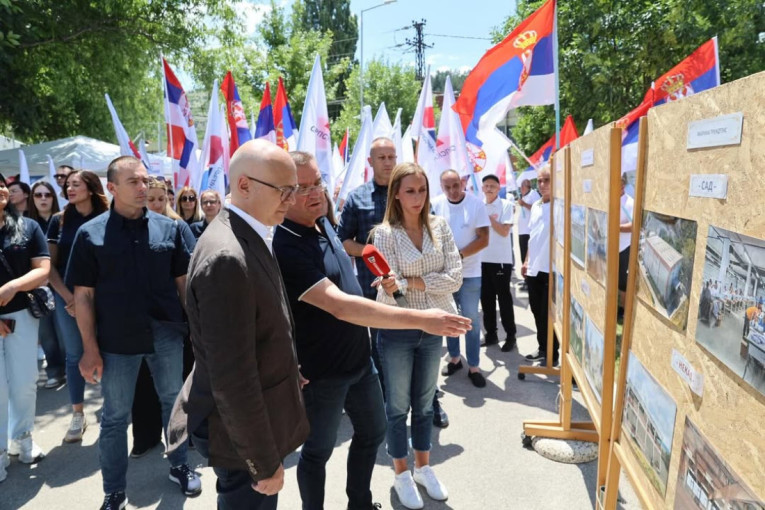 Mesarović obišla radove u Titelu: Novi trg sa fontanom i zelenilom, buduće mesto okupljanja i druženja (FOTO/VIDEO)