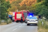 Tragedija kod Niša: U sudaru autobusa i automobila poginula jedna osoba, troje povređeno (VIDEO)