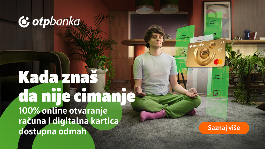Imate dvadeset minuta? Toliko je danas dovoljno da otvorite račun u banci