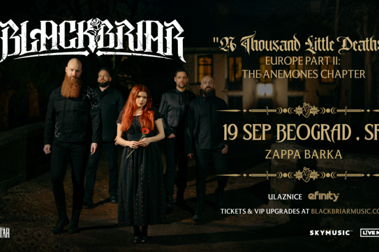 Simfonijski metal spektakl u Beogradu: Holandska senzacija Blackbriar stiže na Zappa Barku 19. septembra!