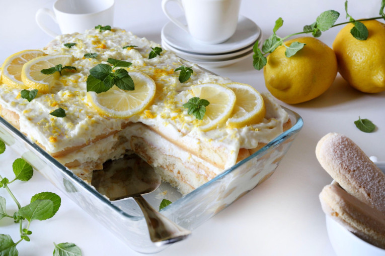 Recept dana: Osvežavajući tiramisu sa limunom je lagan desert koji ne može da vam se ne svidi