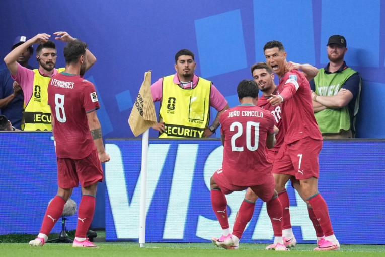 Portugalija - Uzbekistan: Ronaldo se razgoropadio, Selesao vodi sa 3:0 (POLUVREME)
