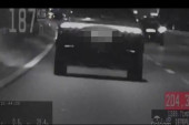Bahata vožnja usred noći: Audi leteo 203 na sat, reagovala saobraćajna policija