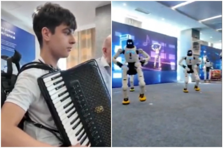 Vuk (13) će robotima svirati Moravac na skupu u Beogradu, pozvao građane: "Vidimo se ispred Skupštine" (VIDEO)