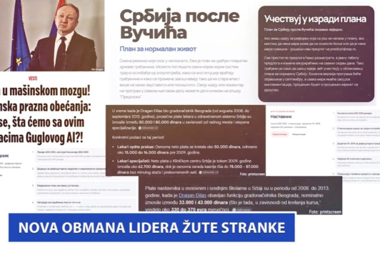 Nova obmana lidera žute stranke (VIDEO)
