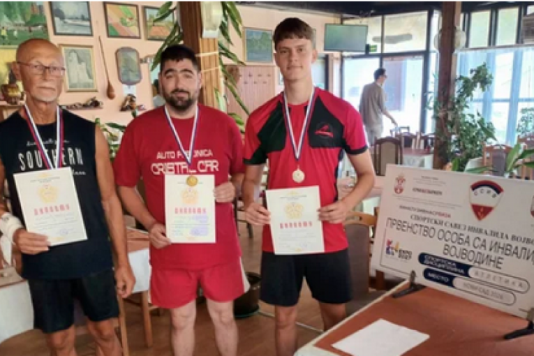 Održano pokrajinsko prvenstvo osoba sa invaliditetom Vojvodine u atletici