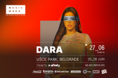 Beograd je spreman da bangaranga! Dara prvi put nastupa u Srbiji 27. juna na festivalu Belgrade Music Week!
