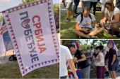 Kakav doček u Sremskim Karlovcima! Pogledajte iznenađenje za Novosađane, pešake na putu za Beograd (VIDEO)