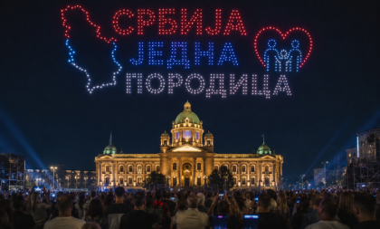Nebo iznad Beograda sutra postaje pozornica: Spektakl dronova najavljuje skup "Srbija jedna porodica"