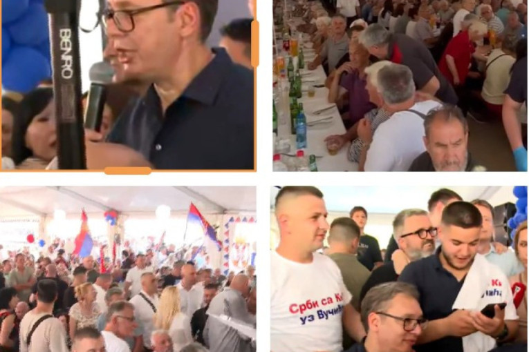 "Pokušali su da nam unište državu" Vučić u Oplanićima poručio: Mi nećemo da se svetimo, hoćemo samo da budemo ujedinjeni i zajedno gradimo