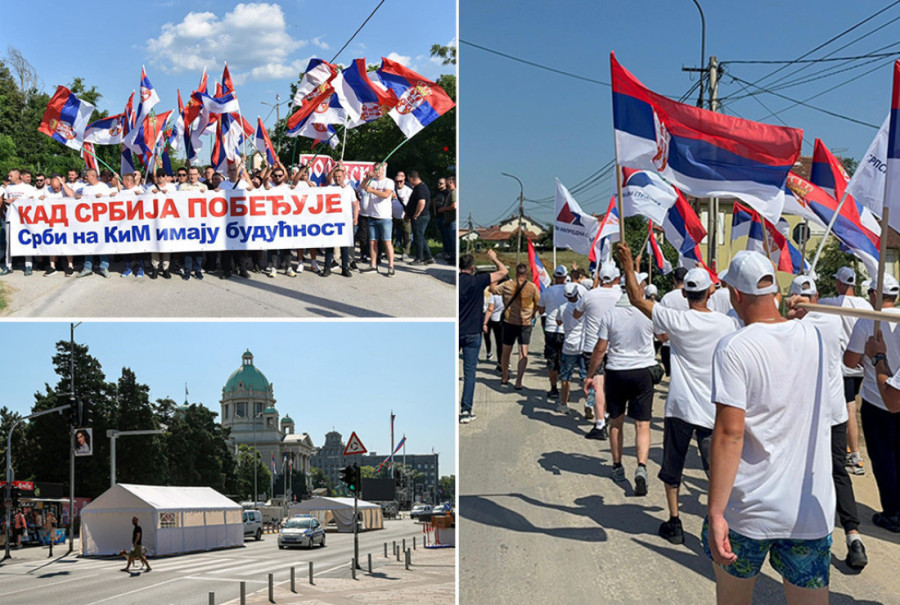Počelo glasanje na velikom skupu u Beogradu: Građani iskazuju mišljenje u kom pravcu žele da se kreće Srbija