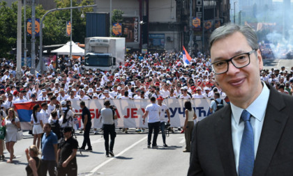 "Hvala, Srbijo!": Predsednik se oglasio i objavio snimak reke ljudi, evo šta je poručio građanima!