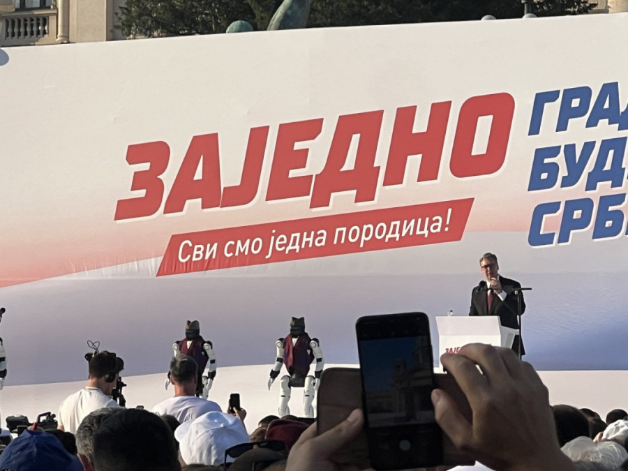 Vučić se zahvalio svima na veličanstvenom skupu: Ljudi su nam najvažniji, ujedinjeni šaljemo poruke za budućnost (VIDEO)