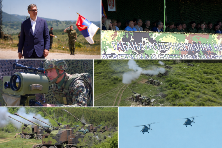Predsednik Vučić stigao na Pasuljanske livade: Vojska Srbije pokazuje svoju moć! (FOTO/VIDEO)
