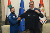 I Srbi da idu u svemir! Vučić sa prvim arapskim astronautom (FOTO)