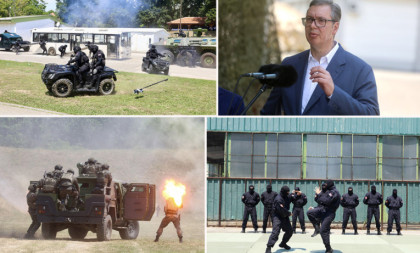 Vučić oduševljen vežbom Žandarmerije: Srbija uvek može da računa na vas! (FOTO/VIDEO)