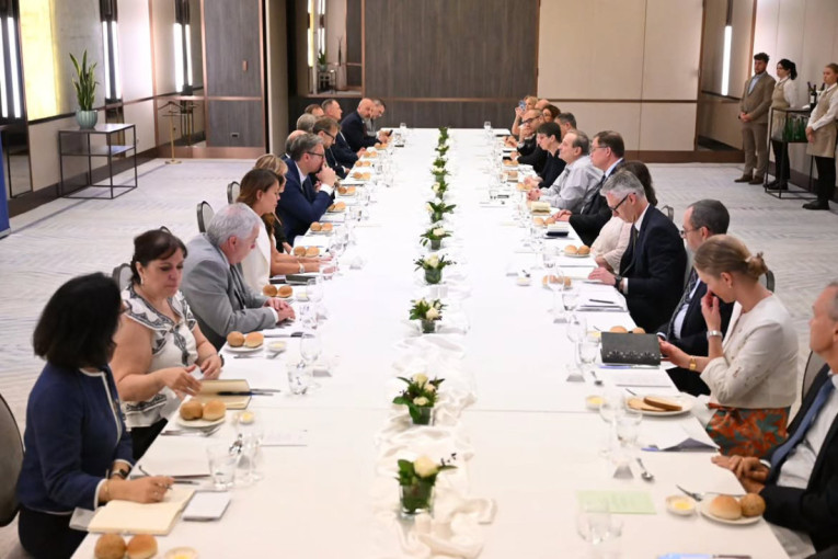 Vučić sa ambasadorima država EU o politici proširenja i evropskom putu Srbije