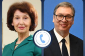Vučić sa Siljanovskom Davkovom: Srbija posvećena očuvanju mira i stabilnosti u regionu