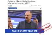 Đilas - Ponošev advokat (VIDEO)