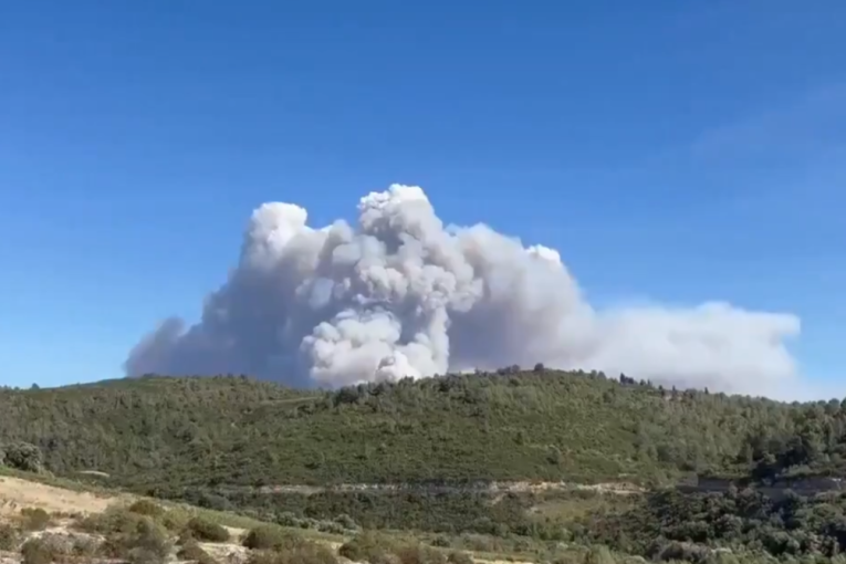 Veliki požar na jugu Francuske nezaustavljiv: Vatrogasci ne mogu da izbore sa stihijom (VIDEO/FOTO)