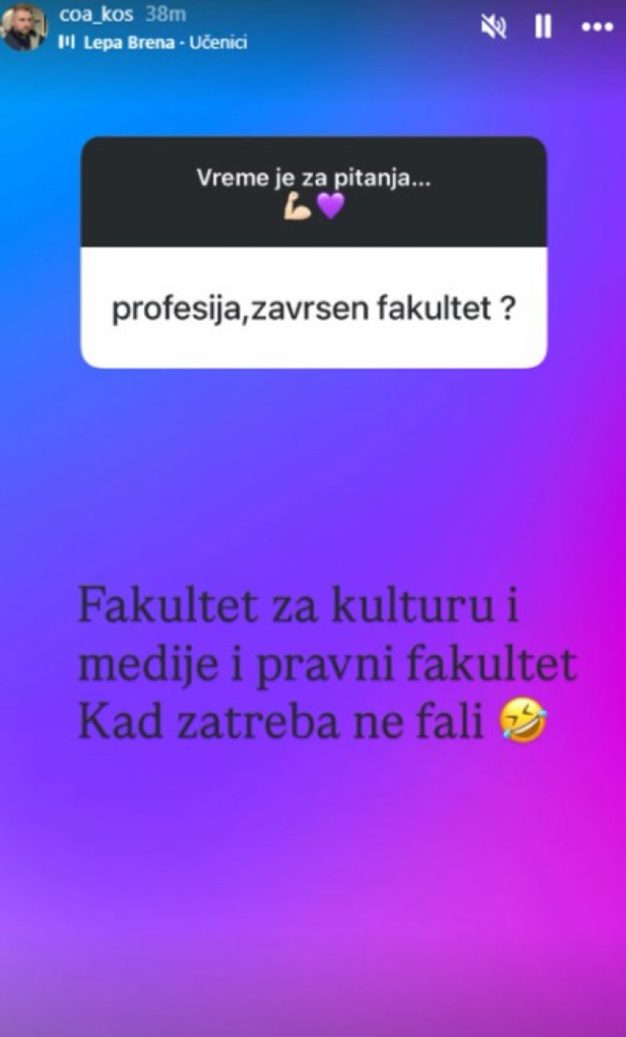 Malo ko zna šta je završio Aca Kos: Diplomirao je na čak dva fakulteta!